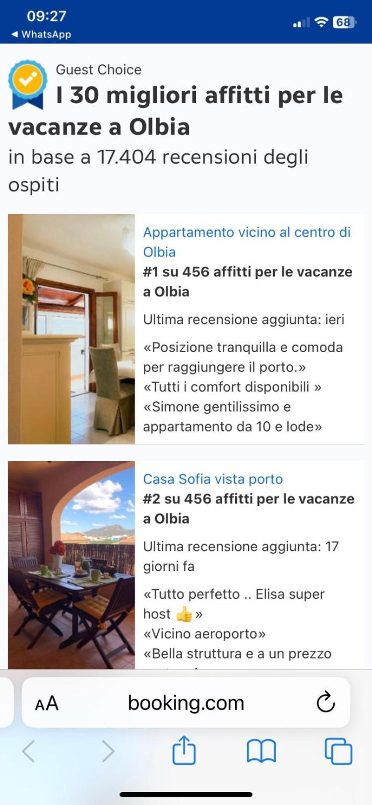 Apartamento Casa Sofia vista porto Olbia Exterior foto